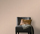 Veer Decor Fine Vertical Linen Texture Orange Wallpaper VRPH
