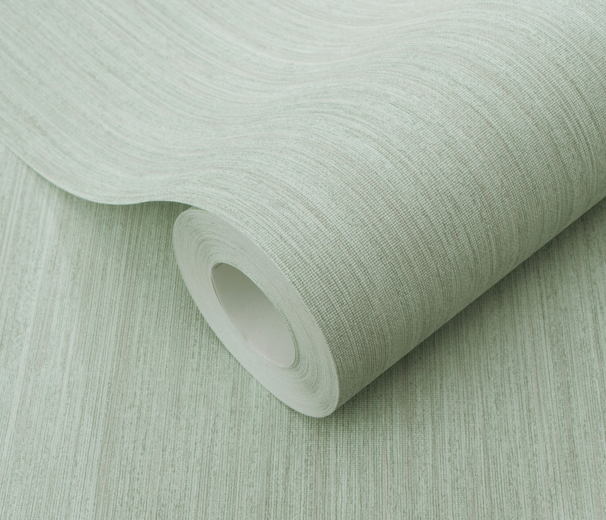 Veer Decor Fine Vertical Linen Texture Green Wallpaper VRPH0