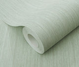 Veer Decor Fine Vertical Linen Texture Green Wallpaper VRPH0