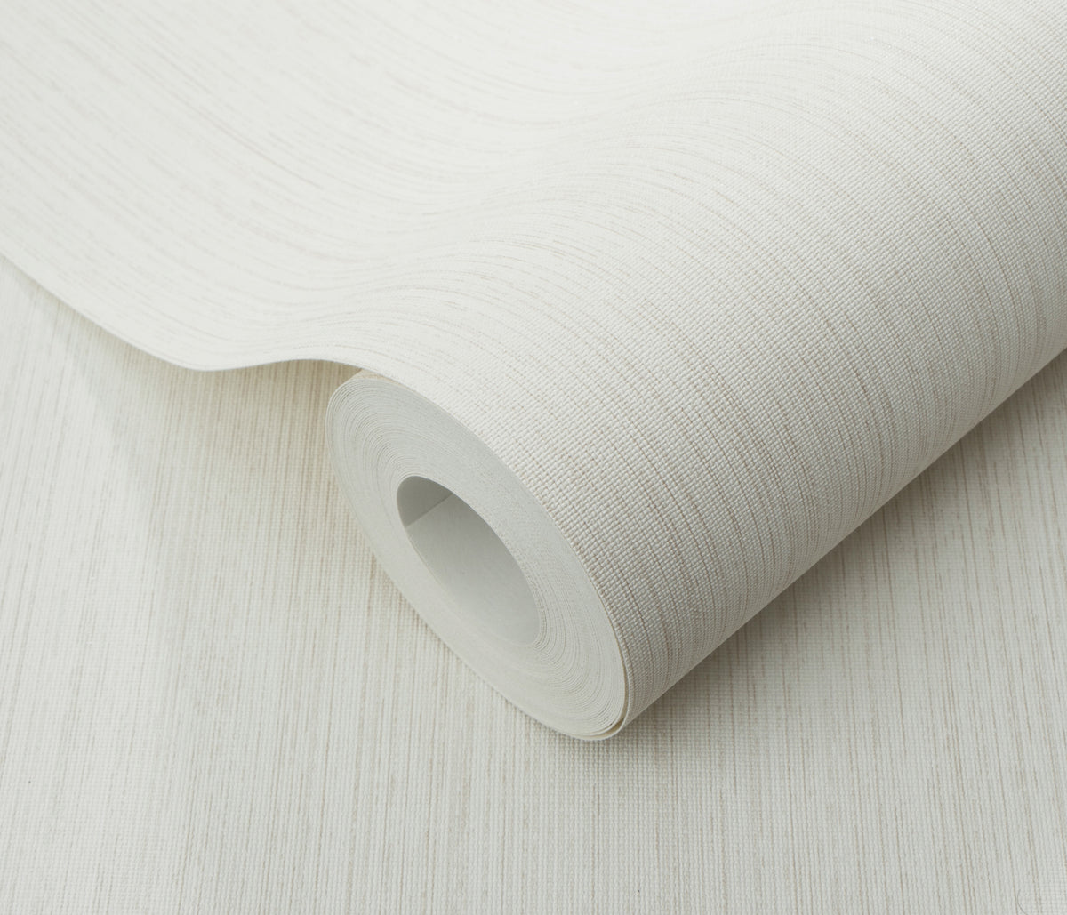 Veer Decor Fine Vertical Linen Texture Cream Wallpaper VRPH0