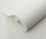 Veer Decor Fine Vertical Linen Texture Cream Wallpaper VRPH0