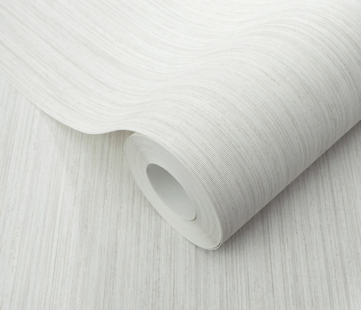 Veer Decor Fine Vertical Linen Texture Light Grey Wallpaper 