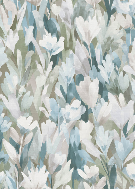 Veer Decor Sylvan Blooms Green Wallpaper VRPH607-1058