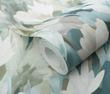 Veer Decor Sylvan Blooms Green Wallpaper VRPH607-1058