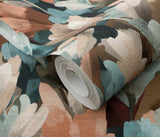 Veer Decor Sylvan Blooms Brown Wallpaper VRPH611-1058