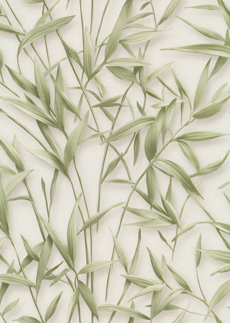Veer Decor Sylvan Bamboo Fronds Green Wallpaper VRPH707-1058