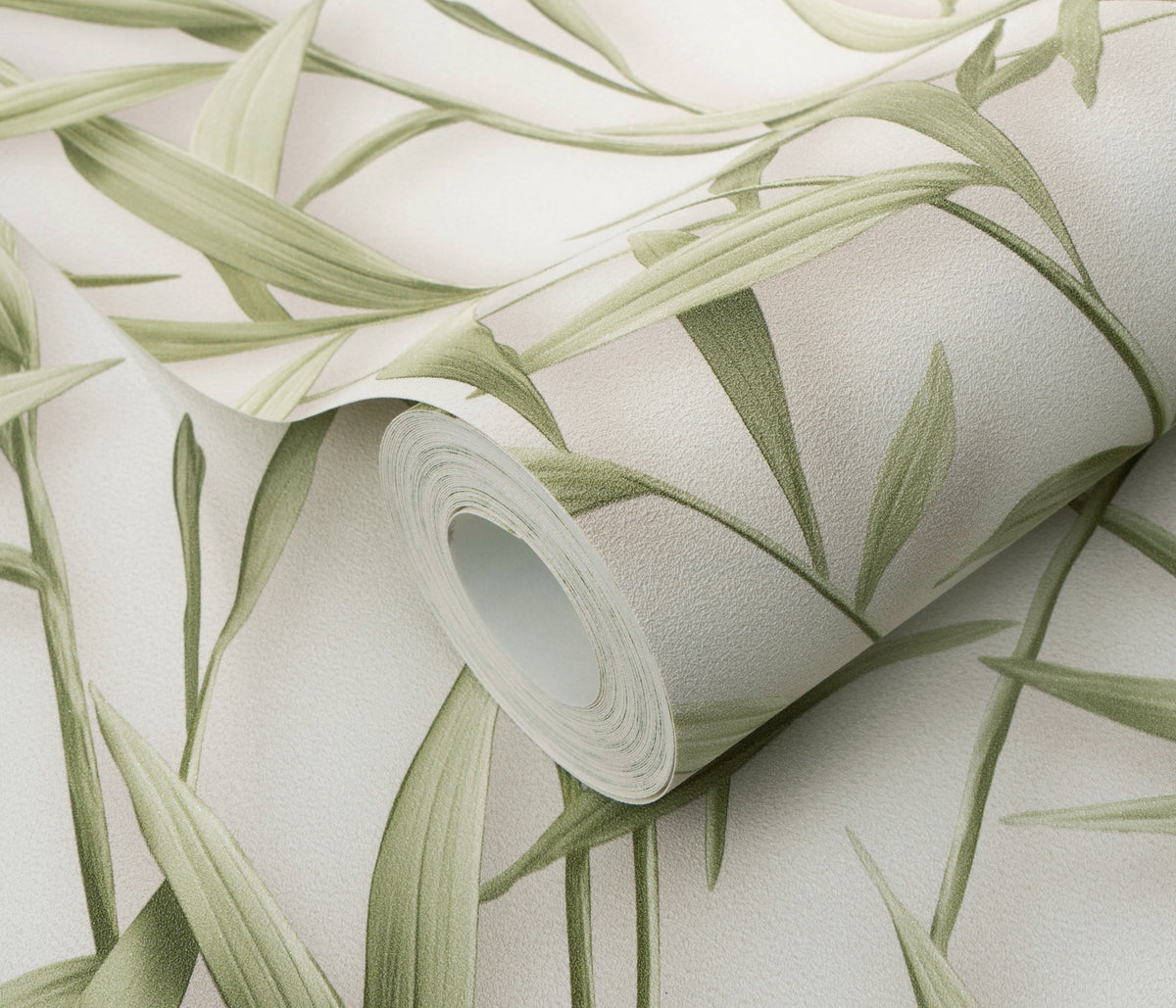 Veer Decor Sylvan Bamboo Fronds Green Wallpaper VRPH707-1058