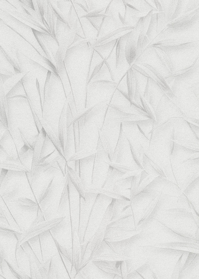 Veer Decor Sylvan Bamboo Fronds Light Grey Wallpaper VRPH731