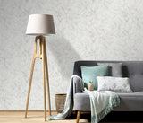 Veer Decor Sylvan Bamboo Fronds Light Grey Wallpaper VRPH731