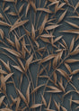 Veer Decor Sylvan Bamboo Fronds Anthracite Wallpaper VRPH747