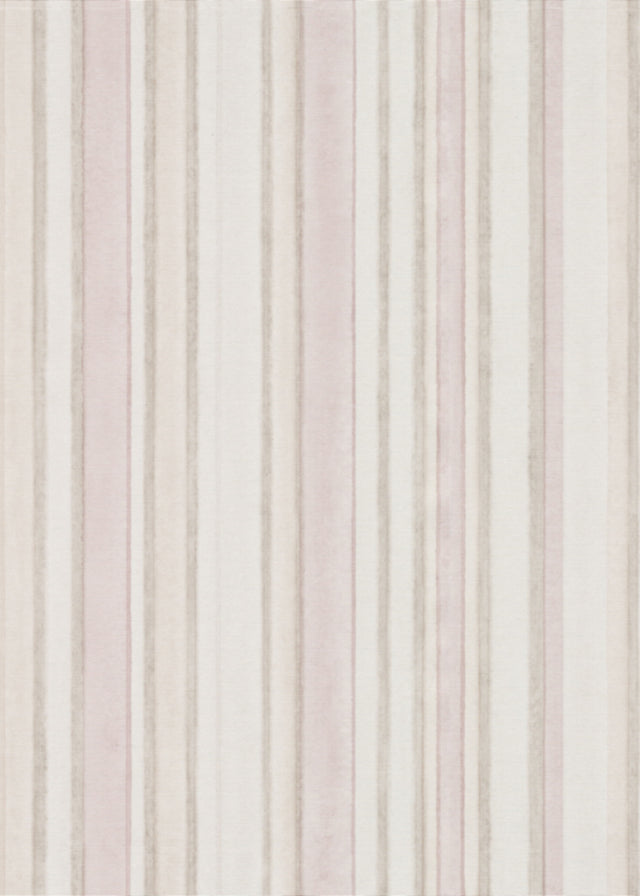 Veer Decor Soft Watercolor Stripe Pink Wallpaper VRPH805-105