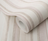 Veer Decor Soft Watercolor Stripe Pink Wallpaper VRPH805-105