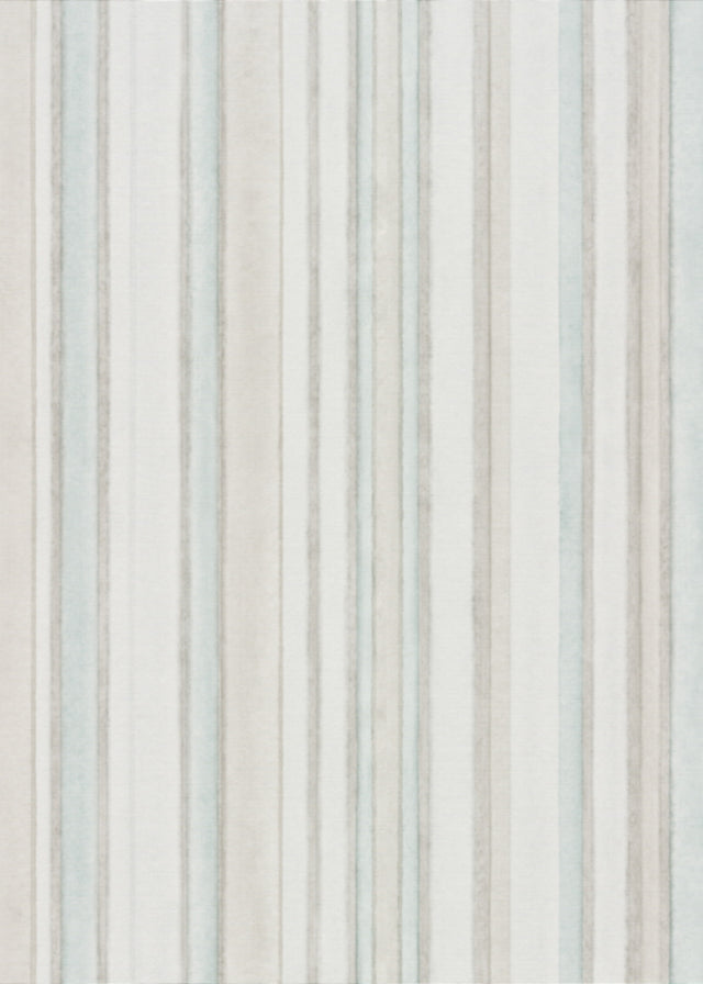 Veer Decor Soft Watercolor Stripe Petroleum Wallpaper VRPH81