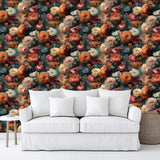Veer Decor Moody Floral Jewel Tones Peel & Stick Wallpaper V