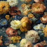 Veer Decor Moody Floral Yellow Peel & Stick Wallpaper VRPS00