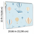 Veer Decor Celestial Sea Blue Wallpaper VRSD01-62