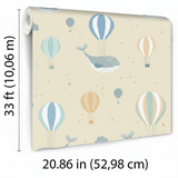 Veer Decor Celestial Sea Yellow Wallpaper VRSD02-62