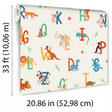 Veer Decor Animal Alphabet Multicolor Wallpaper VRSD10-61