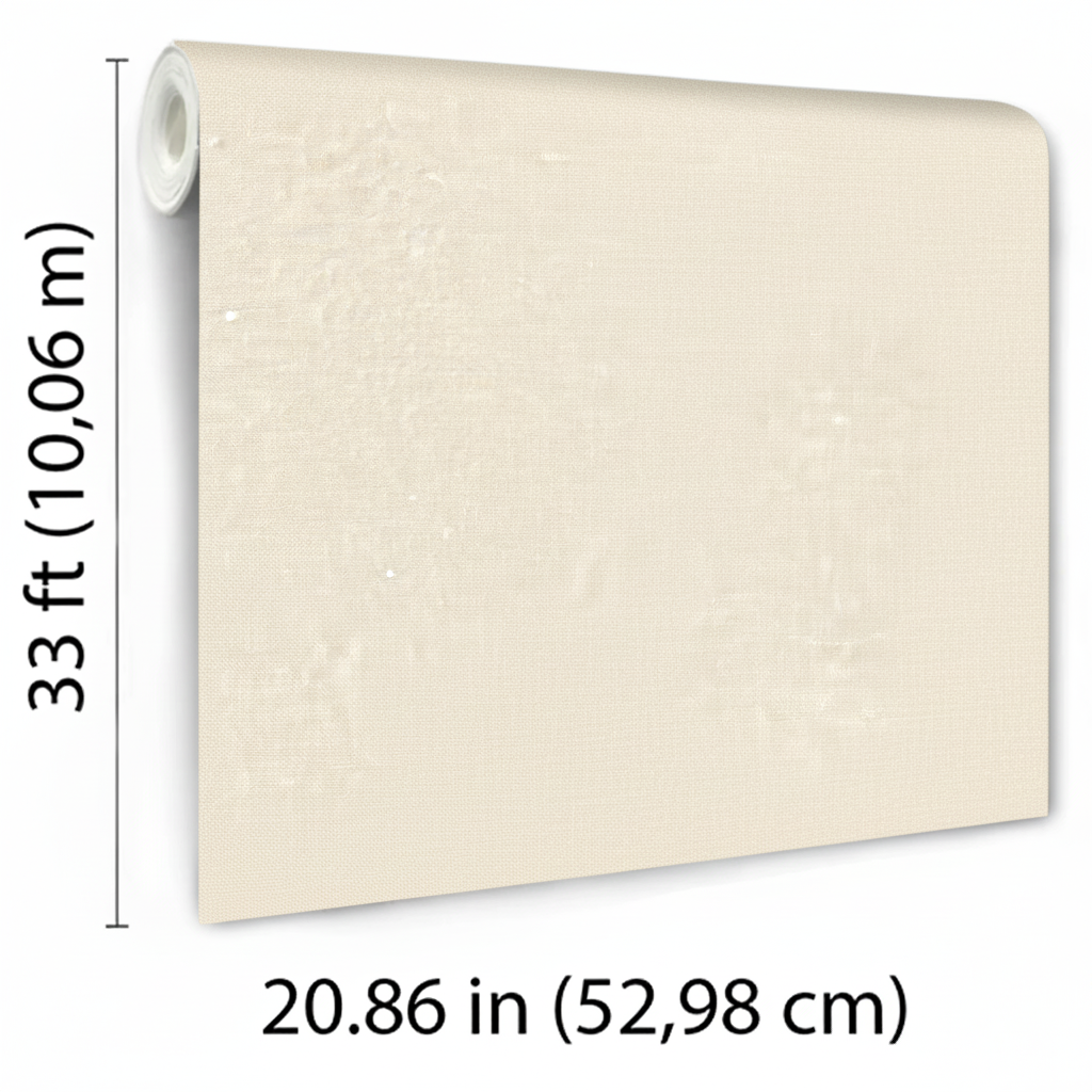 Veer Decor Faux Hemp Texture Beige Wallpaper VRTN01-290