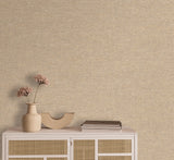 Veer Decor Faux Hemp Texture Warm Beige Wallpaper VRTN02-290