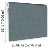 Veer Decor Faux Hemp Texture Blue Fusion Wallpaper VRTN11-29