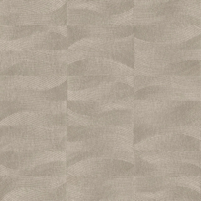 Veer Decor Terra Tide Geo Texture Warm Grey Wallpaper VRTN21