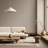 Veer Decor Terra Tide Geo Texture Warm Grey Wallpaper VRTN21
