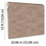 Veer Decor Terra Tide Geo Texture Cedar Wood Wallpaper VRTN2