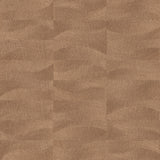 Veer Decor Terra Tide Geo Texture Imperial Browm Wallpaper V