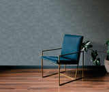 Veer Decor Terra Tide Geo Texture Blue Fusion Wallpaper VRTN