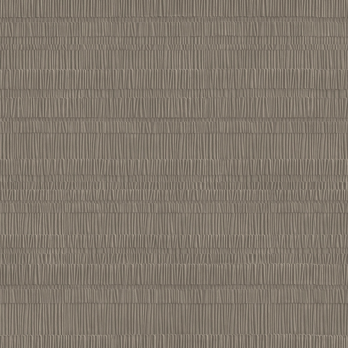 Veer Decor Pleated Origami Texture Roasted Cashew Wallpaper 