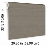 Veer Decor Pleated Origami Texture Roasted Cashew Wallpaper 