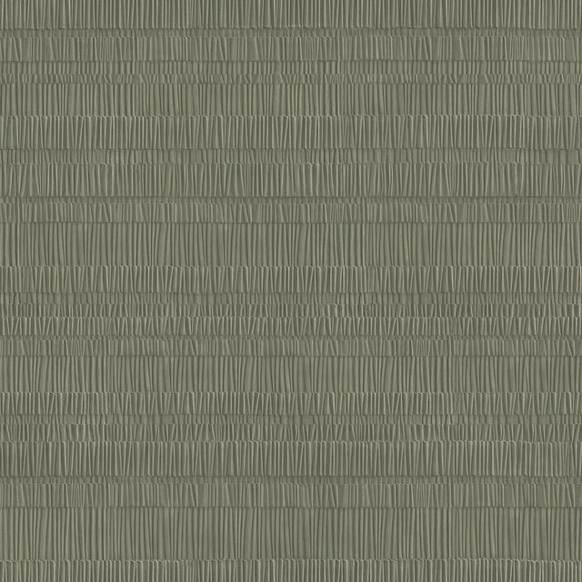Veer Decor Pleated Origami Texture Deep Green Wallpaper VRTN