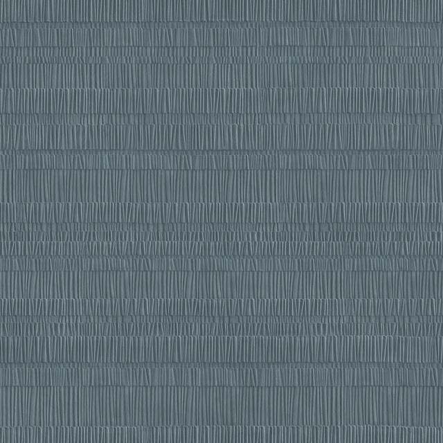 Veer Decor Pleated Origami Texture Blue Fusion Wallpaper VRT
