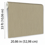 Veer Decor Sienna Strand Texture Roasted Cashew Wallpaper VR