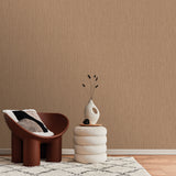 Veer Decor Sienna Strand Texture Chestnut Wallpaper VRTN43-2