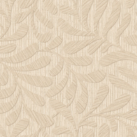Veer Decor Carved Foliage Natural Wallpaper VRTN50-290