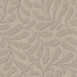 Veer Decor Carved Foliage Warm Grey Wallpaper VRTN51-290