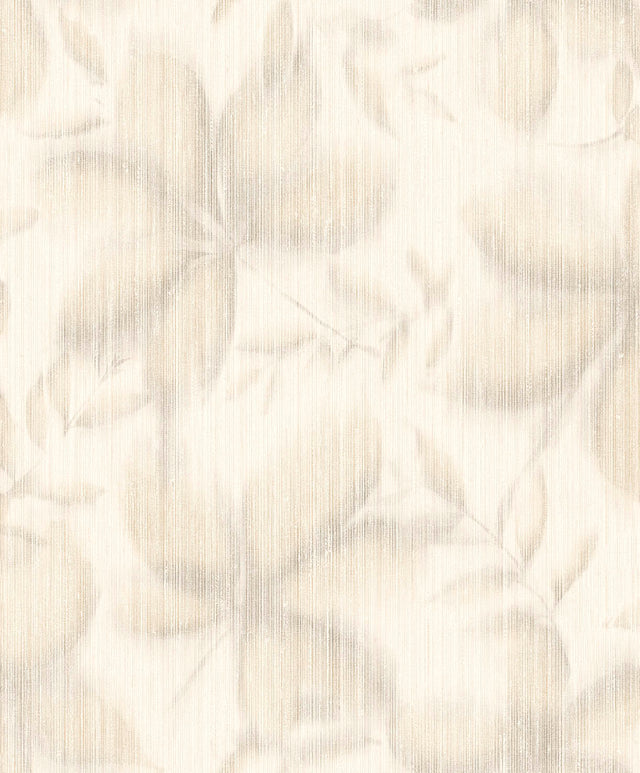 Veer Decor Vellum Leaf Cream Wallpaper VRTN60-290