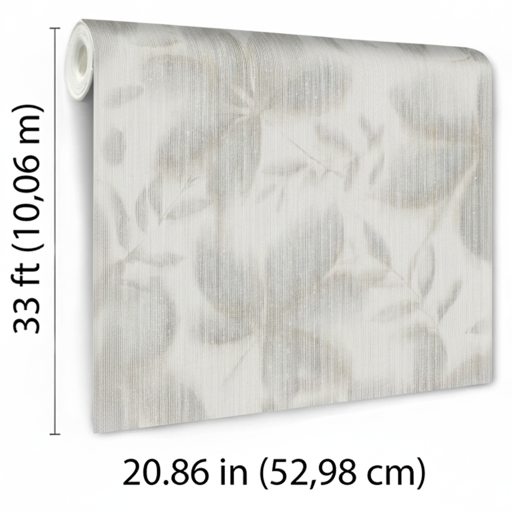 Veer Decor Vellum Leaf Oyster Mushroom Wallpaper VRTN62-290