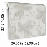 Veer Decor Vellum Leaf Oyster Mushroom Wallpaper VRTN62-290