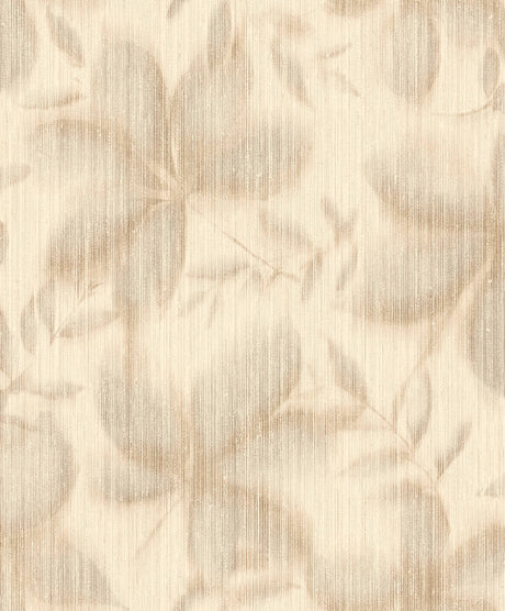 Veer Decor Vellum Leaf Taupe Wallpaper VRTN63-290