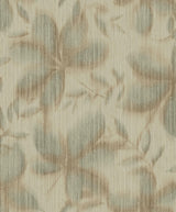 Veer Decor Vellum Leaf Oil Green Wallpaper VRTN64-290