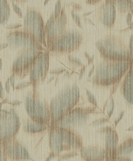 Veer Decor Vellum Leaf Oil Green Wallpaper VRTN64-290