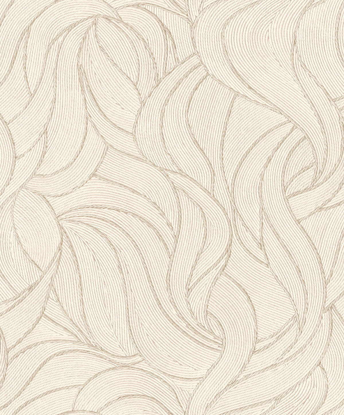 Veer Decor Woven Drift White Wallpaper VRTN70-290