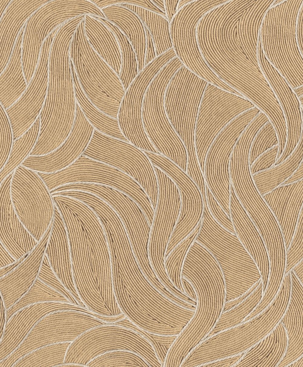 Veer Decor Woven Drift Latte Wallpaper VRTN71-290