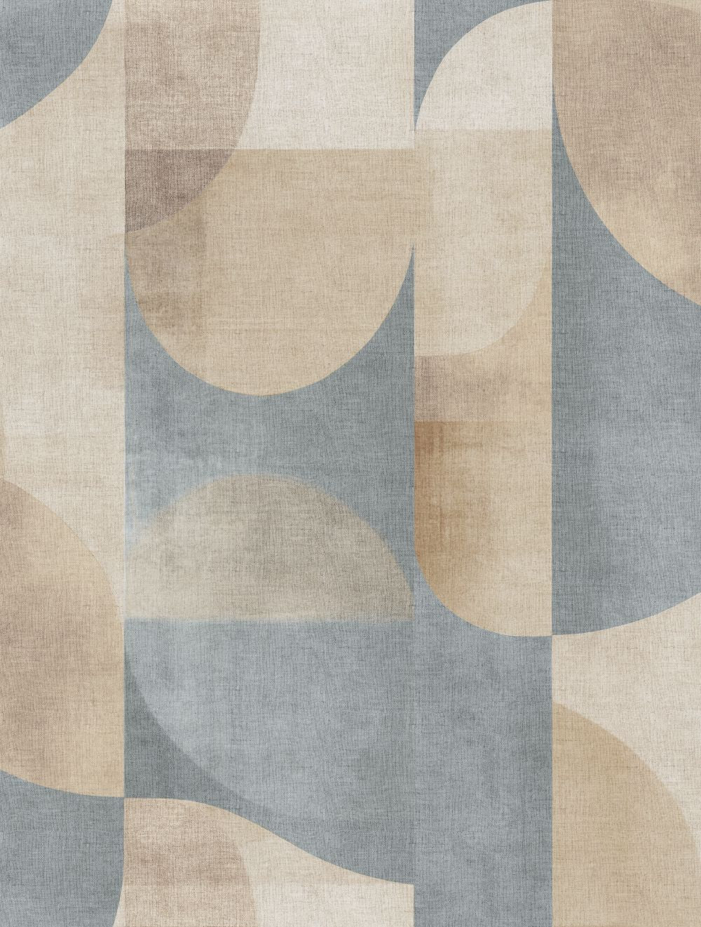 Veer Decor Abstract Arch Blue Fusion Wallpaper Mural VRTND92