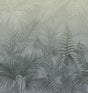 Veer Decor Linen Jungle Blue Fusion Wallpaper Mural VRTND97-