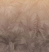 Veer Decor Linen Jungle Terracotta Wallpaper Mural VRTND98-2