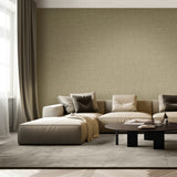 Veer Decor Lustre Linen Gold Wallpaper VRVE02-376